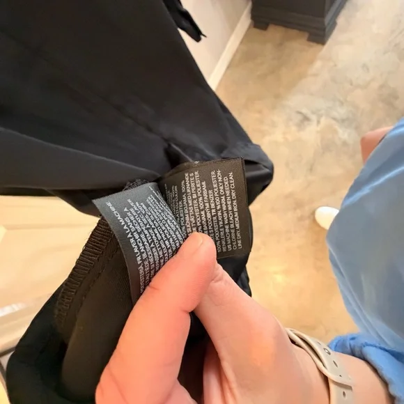 H&M Black Long-Sleeve Mini Dress Size XS - Picture 11 of 12